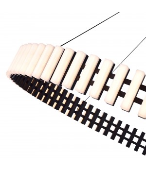 SL6203.403.40 Люстра подвесная ST-Luce Черный/Белый LED 1*40W 3000K ESTENSE-foto3