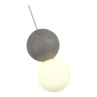 SL1512.513.01 Светильник подвесной ST-Luce Серый/Белый G9 1*5W 4000K ESTRUZZO-foto3