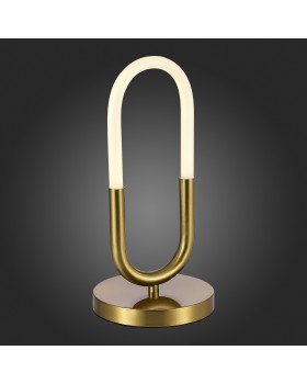 SL1579.304.01 Светильник настольный ST-Luce Золотистый/Белый LED 1*10W 3000K MOFISTO-foto4