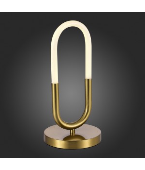 SL1579.304.01 Светильник настольный ST-Luce Золотистый/Белый LED 1*10W 3000K MOFISTO-foto4