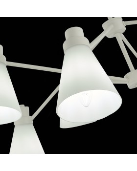 SLE103502-08 Люстра потолочная Белый/Белый E14 8*40W BIANE-foto6