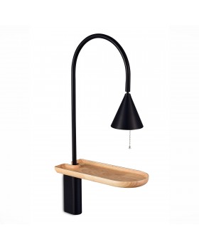 SL1802.401.01 Бра ST-Luce Черный/Черный E27 1*60W AMIRO-foto2