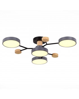 SLE6006-702-04 Светильник потолочный Серый/Серый LED 4*12W 3000K/4500K/6000K FAEMA-foto3