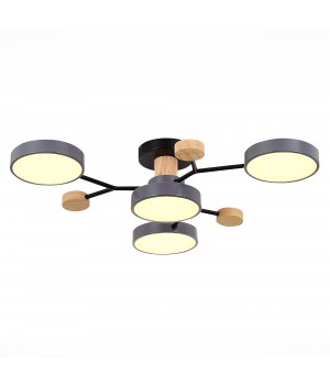 SLE6006-702-04 Светильник потолочный Серый/Серый LED 4*12W 3000K/4500K/6000K FAEMA-foto3