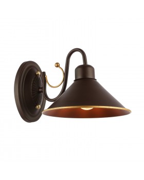 SLE120401-01 Светильник настенный Темно-коричневый/Черный E27 1*60W CIOLLA-foto3