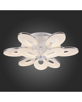 SL900.502.09 Люстра потолочная ST-Luce Белый/Белый, Хром LED 9*13W NOSTI-foto3