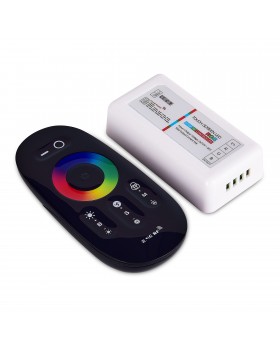 ST9002.500.00RGBW Контроллер 2,4 G для светодиодной ленты RGBW, 4-канальный DC12-24V; 24А ST-Luce Черный, Белый Светодиодные ленты