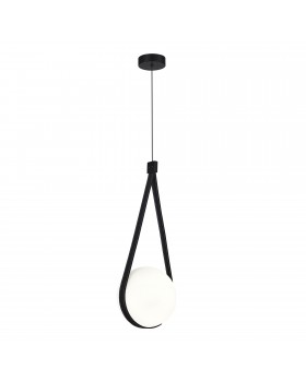 SL2002.413.01 Светильник подвесной ST-Luce Черный/Белый E27 1*60W MOONBAG