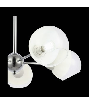 SLE102702-05 Люстра потолочная Хром/Прозрачный, Матовый никель E14 5*40W GIORTE-foto6