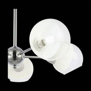 SLE102702-05 Люстра потолочная Хром/Прозрачный, Матовый никель E14 5*40W GIORTE-foto6