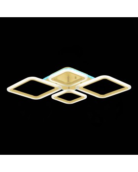 SLE500122-04RGB Светильник потолочный Золотистый/Белый LED 1*88W RGB 8W 3000-6000K SAMURO-foto2