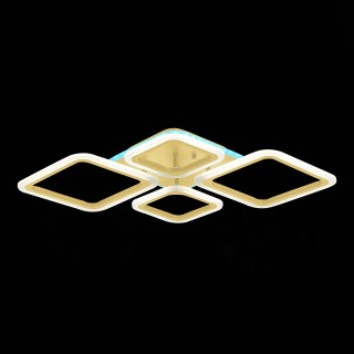 SLE500122-04RGB Светильник потолочный Золотистый/Белый LED 1*88W RGB 8W 3000-6000K SAMURO-foto2