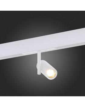 ST808.536.08 Магнитный трековый светильник Белый LED 1*8W 3000K 550Lm Ra>90 36° IP20 D42xH135 48VV SKYLINE 48-foto3