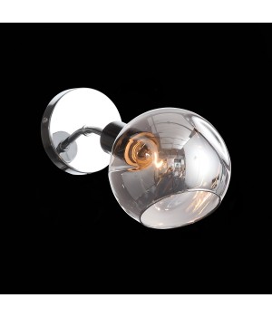 SLE155101-01 Светильник настенный Хром/Дымчатый E14 1*60W GENTORE-foto4