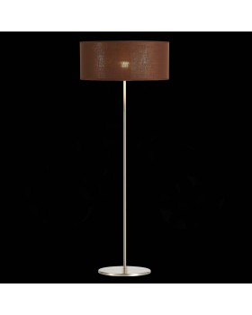 SLE300595-01 Торшер Никель/Золотистый, Коричневый E27 1*40W BRESCIA-foto3