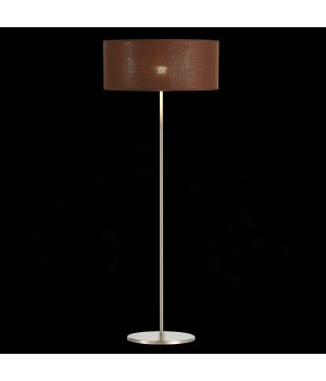 SLE300595-01 Торшер Никель/Золотистый, Коричневый E27 1*40W BRESCIA-foto3