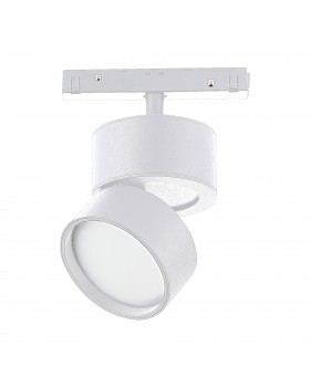 ST809.546.09 Магнитный трековый светильник Белый LED 1*9W 4000K 700Lm Ra>90 120° IP20 D85xH126 48VV SKYLINE 48-foto3