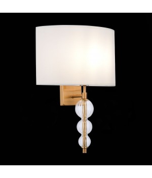 SLE105711-01 Бра Латунь, Прозрачный/Белый E14 1*40W RAMER-foto4