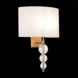 SLE105711-01 Бра Латунь, Прозрачный/Белый E14 1*40W RAMER-foto4