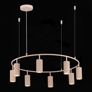 SL1213.603.08 Светильник подвесной ST-Luce Розовый/Розовый GU10 8*5W 4000K KENDO-foto5