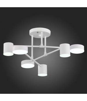 SLE201052-06 Люстра потолочная Белый/Белый LED 6*7W 4000K NOBEL-foto8