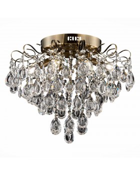 SLE160102-06 Светильник потолочный Бронза/Прозрачный E14 6*60W KAME-foto11