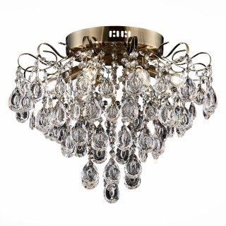 SLE160102-06 Светильник потолочный Бронза/Прозрачный E14 6*60W KAME-foto11