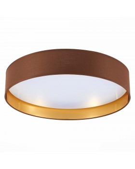 SLE300592-01 Светильник потолочный Никель/Золотистый, Коричневый LED 1*50W 3000K/4000K/5000K BRESCIA-foto4