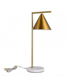 SL1007.204.01 Прикроватная лампа ST-Luce Белый/Латунь E27 1*40W DIZZIE-foto2