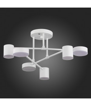 SLE201052-06 Люстра потолочная Белый/Белый LED 6*7W 4000K NOBEL-foto6