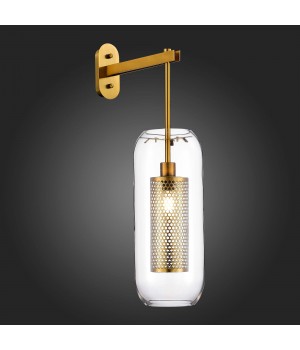 SL1048.301.01 Бра ST-Luce Латунь/Прозрачный E14 1*40W GERRIT-foto5