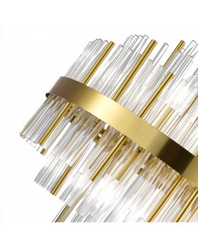 SL1634.303.06 Люстра подвесная ST-Luce Латунь/Прозрачный E14 6*60W RENS-foto3