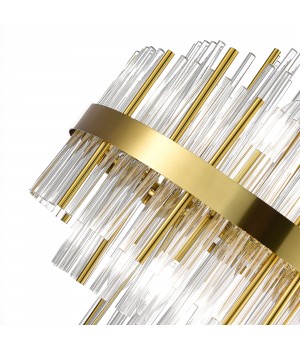 SL1634.303.06 Люстра подвесная ST-Luce Латунь/Прозрачный E14 6*60W RENS-foto3