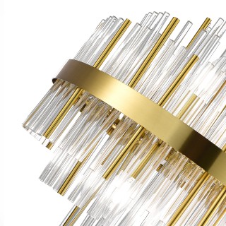 SL1634.303.06 Люстра подвесная ST-Luce Латунь/Прозрачный E14 6*60W RENS-foto3