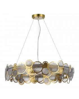 SL6133.313.09 Светильник подвесной ST-Luce Латунь/Дымчатый G9 9*5W 4000K SWATCH-foto2