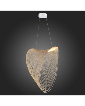 SL6900.503.32 Светильник подвесной ST-Luce Белый/Древесный LED 1*32W 4000K FOSSIL-foto5