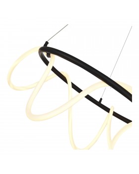 SL6102.403.55 Светильник подвесной ST-Luce Черный/Белый LED 1*35W 3000K SAGRATO-foto3