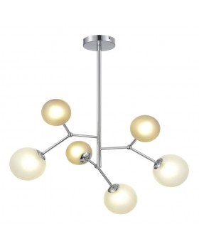 SLE1107-103-06 Светильник подвесной Хром/Белый, Серый G9 6*5W 4000K MALTE-foto2