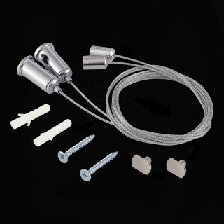 ST017.029.09 Комплект подвесов для ST017.129.09 ST-Luce Серебристый Светодиодные ленты-foto2