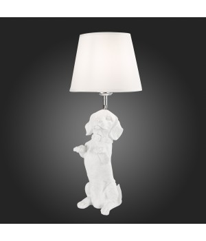 SLE115214-01 Прикроватная лампа Белый, Хром/Белый E27 1*40W NARNI-foto3