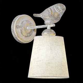 SLE1155-501-01 Светильник настенный Белый/Серый E27 1*40W LAVINIA-foto3