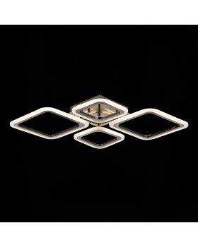 SLE500182-04 Светильник потолочный Темный хром/Белый LED 1*88W 3000-6000K SAMURO-foto6