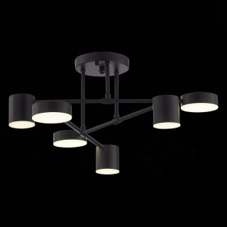 SLE201042-06 Люстра потолочная Черный/Черный LED 6*7W 4000K NOBEL-foto21
