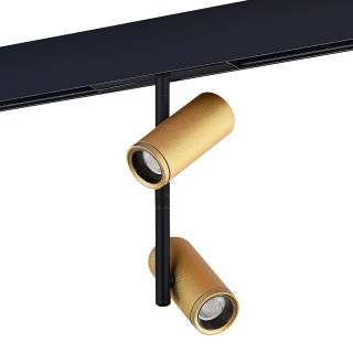 ST808.236.16 Магнитный трековый светильник Золотистый LED 1*16W 3000K 1 100Lm Ra>90 36° IP20 D45xH240 48VV SKYLINE 48-foto2