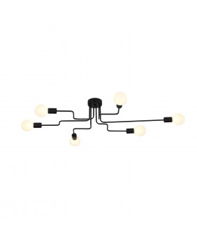 SL419.442.06 Люстра потолочная Черный E27 6*60W ANO-foto20