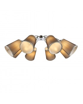 SLE103002-08 Люстра потолочная Хром/Черный E14 8*40W MALEONTE-foto10