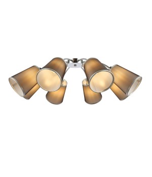 SLE103002-08 Люстра потолочная Хром/Черный E14 8*40W MALEONTE-foto10