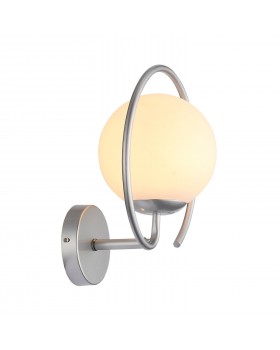 SL418.101.01 Бра Серебристый/Белый E27 1*60W GALIO-foto3