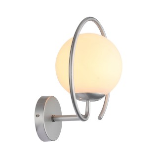 SL418.101.01 Бра Серебристый/Белый E27 1*60W GALIO-foto3