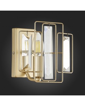 SLE103401-01 Бра Шампань/Прозрачный E14 1*40W GIANO-foto3